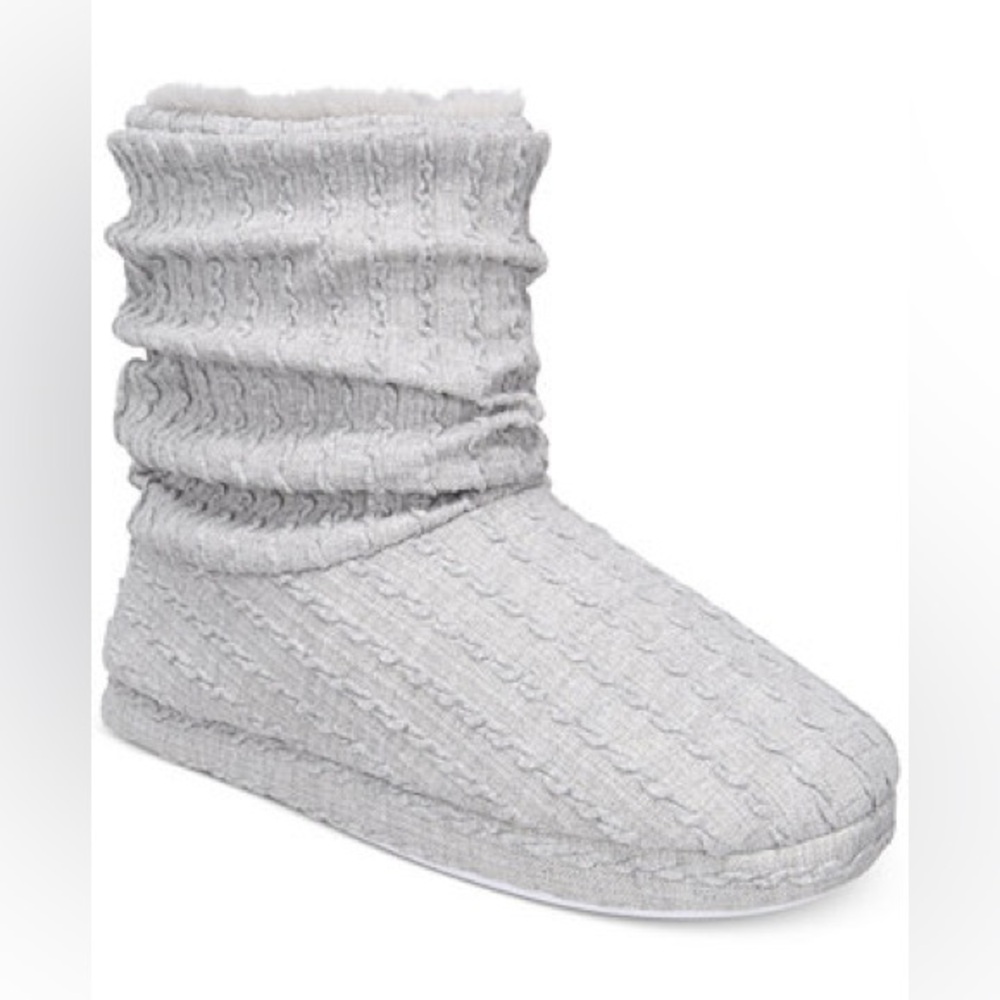 New - Charter Club Women's Slouch Boot Slippers
